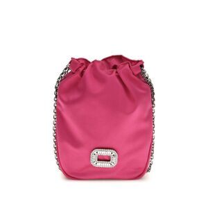 Roger Vivier Women Nano Pilgrim Bucket Bag